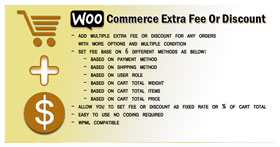 Woocommerce Extra Fee